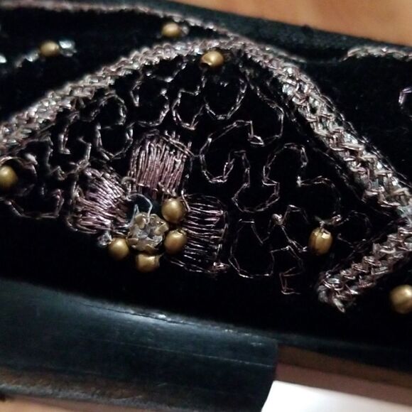 Robert Zur Embroidered Studded Flats - Picture 4 of 5